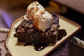 براونی با بستنی